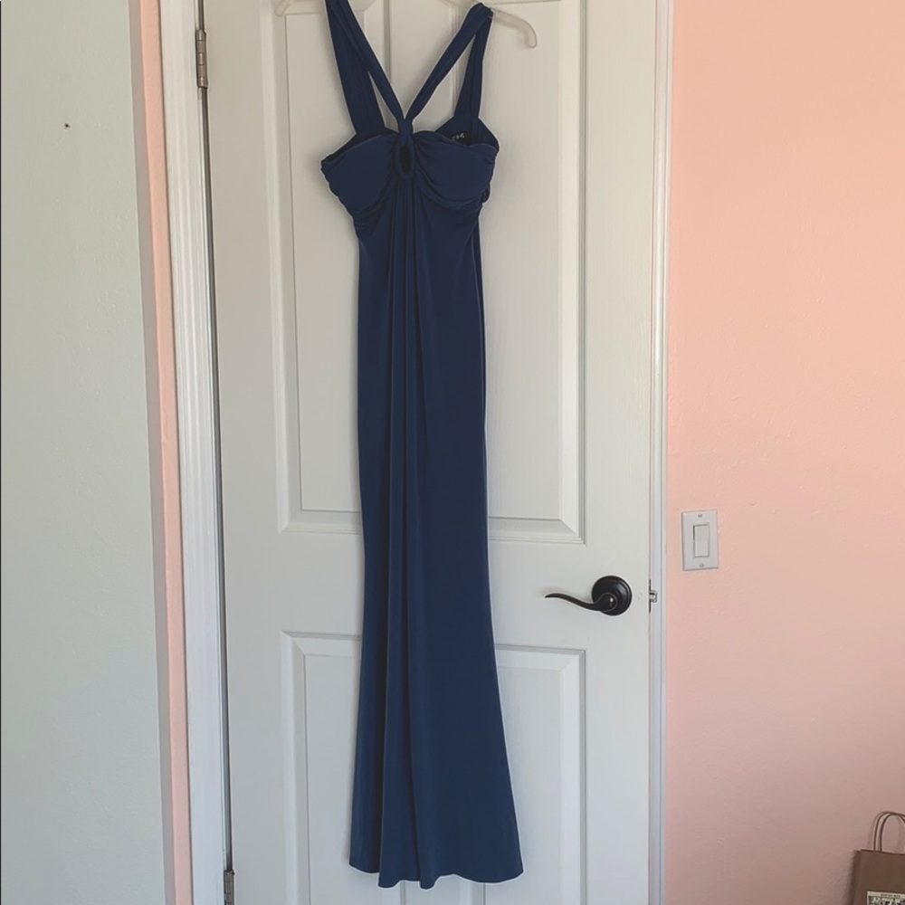 BCBG Paris Blue Maxi Dress XS
